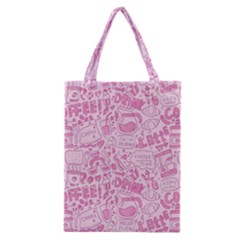 Coffee Pink Classic Tote Bag