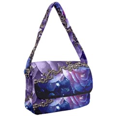 Wonderful Floral Design Courier Bag by FantasyWorld7