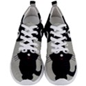 Cat Pet Cute Black Animal Men s Lightweight Sports Shoes View1