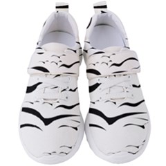 Sky Birds Flying Flock Fly Women s Velcro Strap Shoes by HermanTelo