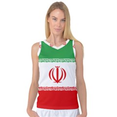 Flag Of Iran Women s Basketball Tank Top by abbeyz71