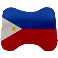 Philippines Flag Filipino Flag Head Support Cushion by FlagGallery