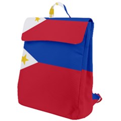 Philippines Flag Filipino Flag Flap Top Backpack by FlagGallery