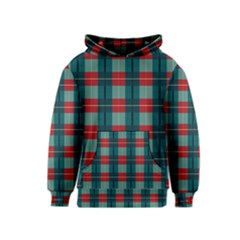Pattern Texture Plaid Kids  Pullover Hoodie by Mariart
