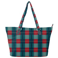 Pattern Texture Plaid Full Print Shoulder Bag by Mariart