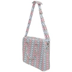 Pattern Line Background Wallpaper Cross Body Office Bag