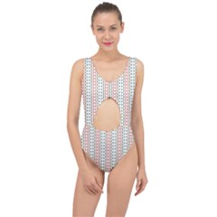 Pattern Line Background Wallpaper Center Cut Out Swimsuit