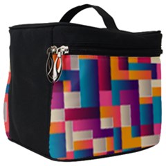 Abstract Geometry Blocks Make Up Travel Bag (big) by Alisyart