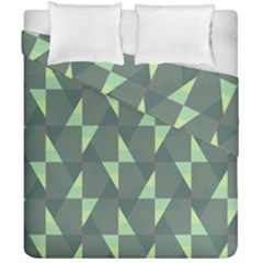 Texture Triangle Duvet Cover Double Side (california King Size) by Alisyart