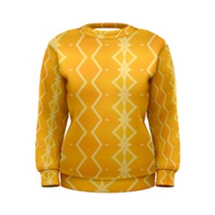 Pattern Yellow Women s Sweatshirt