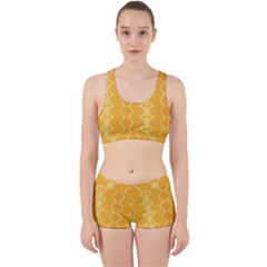 Pattern Yellow Work It Out Gym Set by HermanTelo