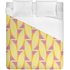 Yellow Pink Duvet Cover (california King Size)