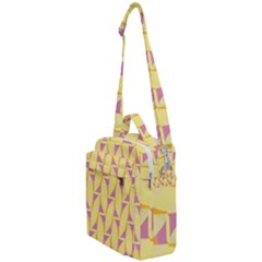 Yellow Pink Crossbody Day Bag by HermanTelo