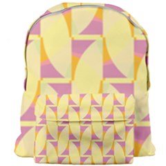Yellow Pink Giant Full Print Backpack