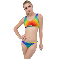 Rainbow Background Colorful The Little Details Bikini Set by HermanTelo