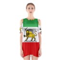 State Flag of The Imperial State of Iran, 1907-1979 Shoulder Cutout One Piece Dress View1