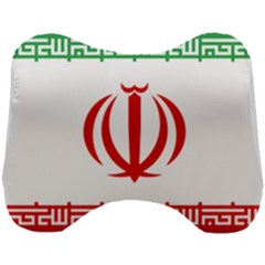 Vertical Flag Of Iran Head Support Cushion by abbeyz71