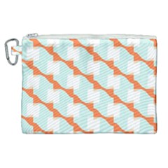 Wallpaper Chevron Canvas Cosmetic Bag (xl)