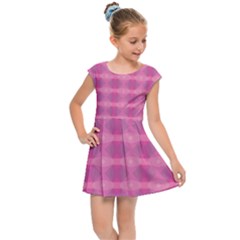 Pink Kids  Cap Sleeve Dress