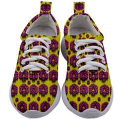 Flower Wreaths Ornate Flowers Decorative Kids Athletic Shoes