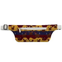Turkey Pattern Active Waist Bag by bloomingvinedesign