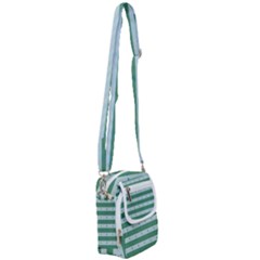 Pattern Triangle Shoulder Strap Belt Bag by Alisyart