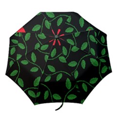 Roses Flowers Spring Flower Nature Folding Umbrellas