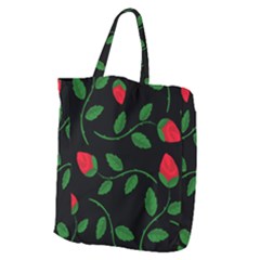 Roses Flowers Spring Flower Nature Giant Grocery Tote