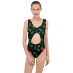 Roses Flowers Spring Flower Nature Center Cut Out Swimsuit