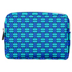 Pattern Graphic Background Image Blue Make Up Pouch (medium) by HermanTelo