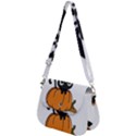 Halloween Cute Cat Saddle Handbag View2