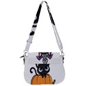 Halloween Cute Cat Saddle Handbag View3