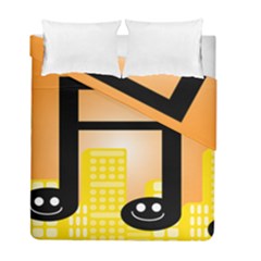 Abstract Anthropomorphic Art Duvet Cover Double Side (full/ Double Size)