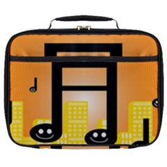 Abstract Anthropomorphic Art Full Print Lunch Bag by HermanTelo