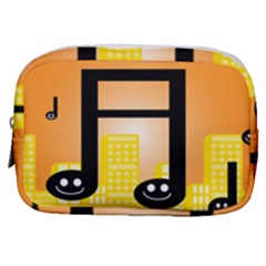 Abstract Anthropomorphic Art Make Up Pouch (small)