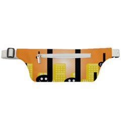 Abstract Anthropomorphic Art Active Waist Bag by HermanTelo