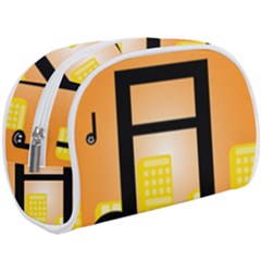 Abstract Anthropomorphic Art Makeup Case (large)