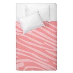 Pattern Texture Pink Duvet Cover Double Side (single Size) by HermanTelo