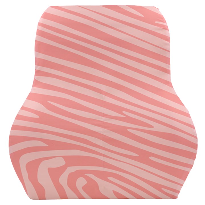 Pattern Texture Pink Car Seat Back Cushion 