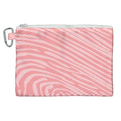 Pattern Texture Pink Canvas Cosmetic Bag (xl) by HermanTelo