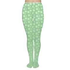 Background Polka Green Tights by HermanTelo