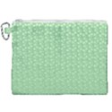 Background Polka Green Canvas Cosmetic Bag (XXL) View1