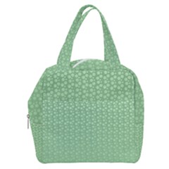 Background Polka Green Boxy Hand Bag by HermanTelo