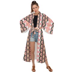 Wallpaper Cute Pattern Maxi Kimono by HermanTelo