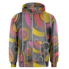 Abstract Colorful Background Grey Men s Pullover Hoodie