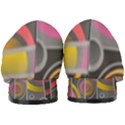Abstract Colorful Background Grey Women s Low Heels View4