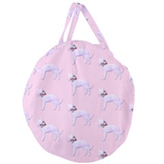 Dogs Pets Anima Animal Cute Giant Round Zipper Tote by HermanTelo
