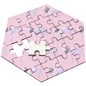 Dogs Pets Anima Animal Cute Wooden Puzzle Hexagon View3