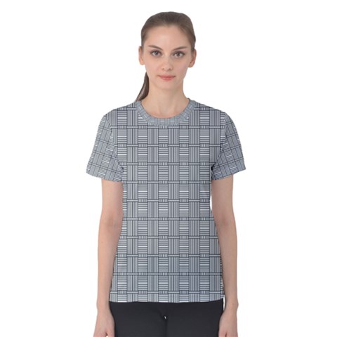 Pattern Shapes Women s Cotton Tee by HermanTelo