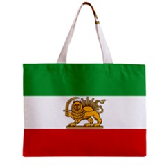 State Flag Of Iran, 1964–1980 Zipper Mini Tote Bag by abbeyz71
